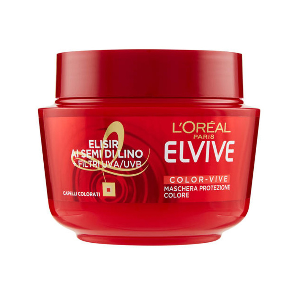 L'OREAL PARIS ELVIVE MASCHERA CAPELLI COLOR VIVE 300ml