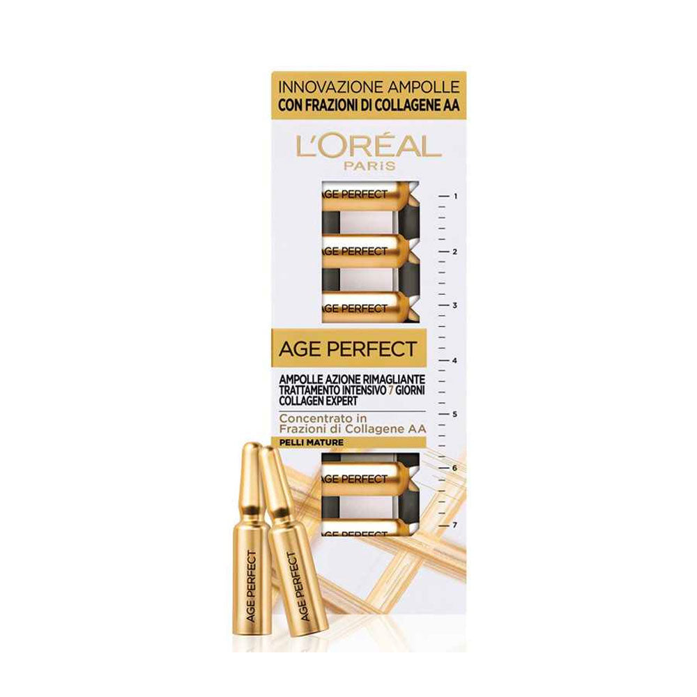 L'OREAL PARIS - AGE PERFECT AMPOLLE TRATTAMENTO INTENSIVO AZIONE RIMAGLIANTE - 7 GIORNI