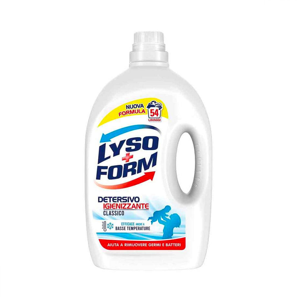 LYSOFORM - DETERSIVO LIQUIDO LAVATRICE IGIENIZZANTE CLASSICO - 54 LAVAGGI