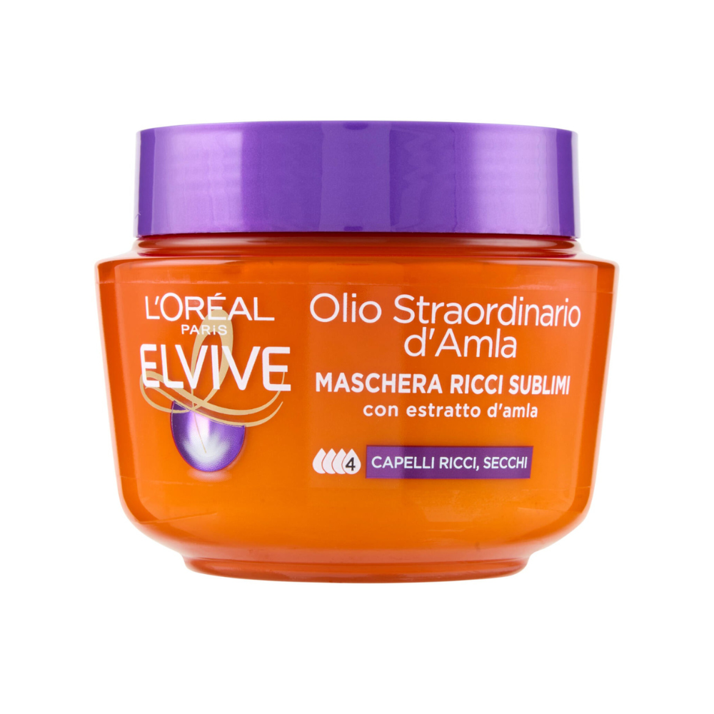 L'OREAL PARIS ELVIVE MASCHERA CAPELLI OLIO STRAORDINARIO RICCI SUBLIMI 300ml