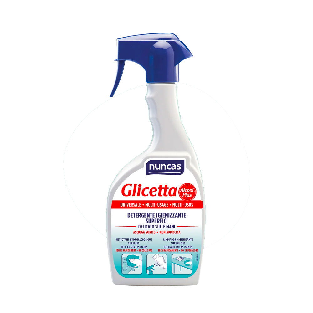 NUNCAS - GLICETTA ALCOOL PLUS - IGIENIZZANTE - 500ML