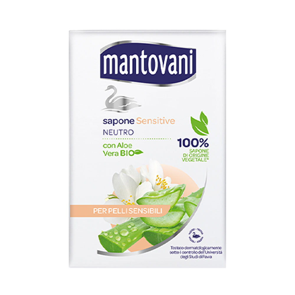 MANTOVANI - SAPONETTA SENSITIVE PER PELLI SENSIBILI - 100G