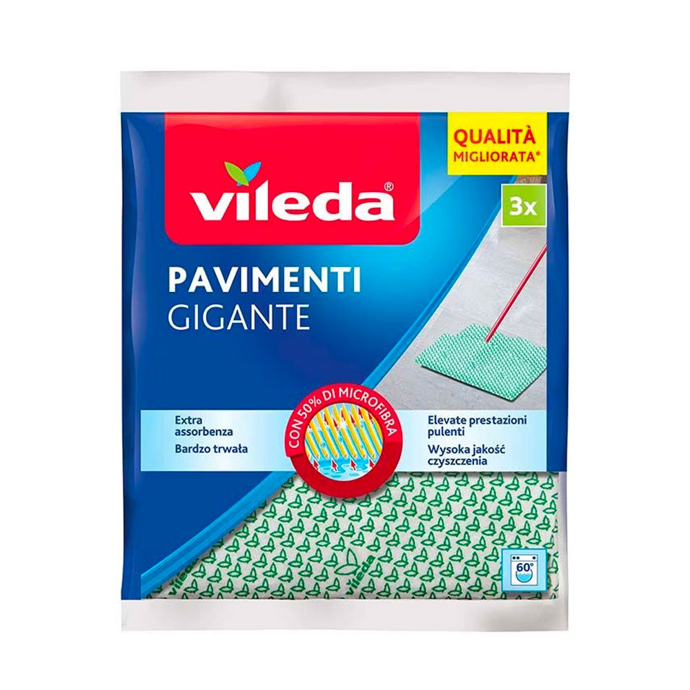 VILEDA - PANNO PAVIMENTI GIGANTE - 3PZ