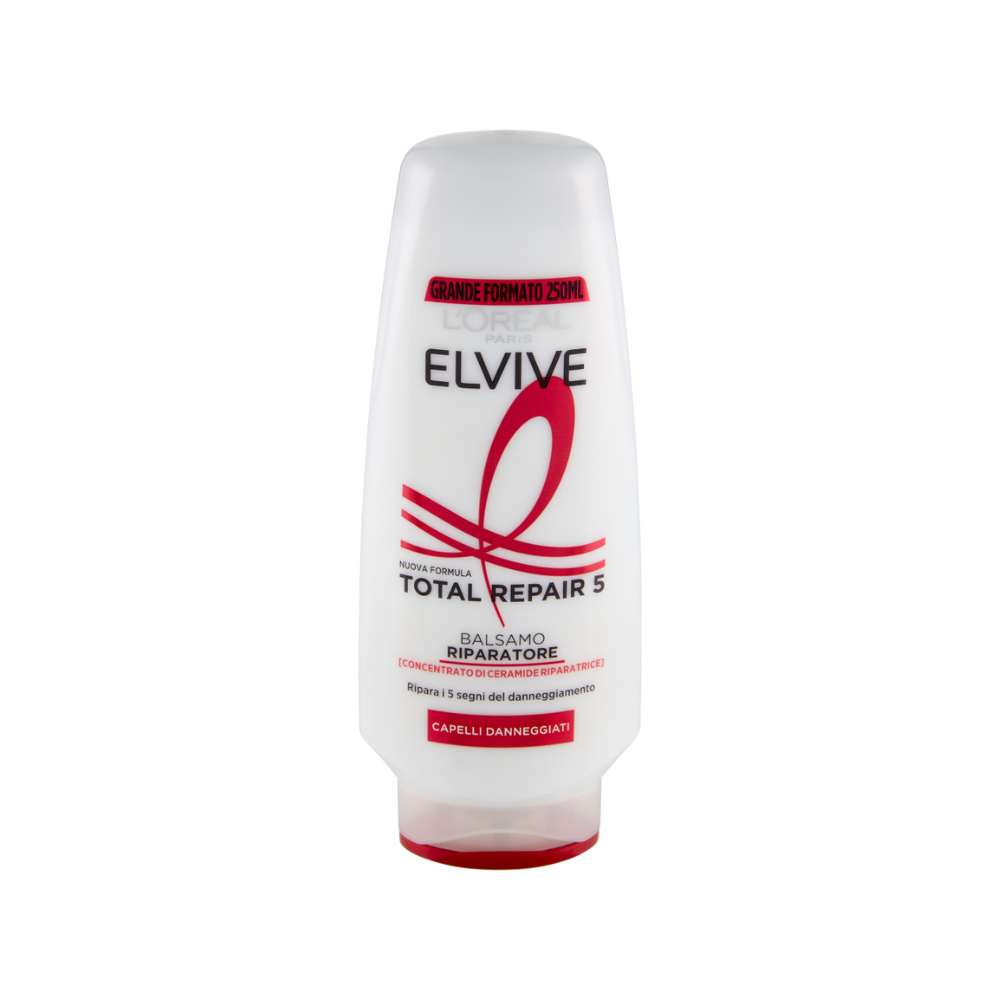 L'OREAL PARIS ELVIVE TOTAL REPAIR 5 BALSAMO CAPELLI RIPARATORE CAPELLI DANNEGGIATI 250ml