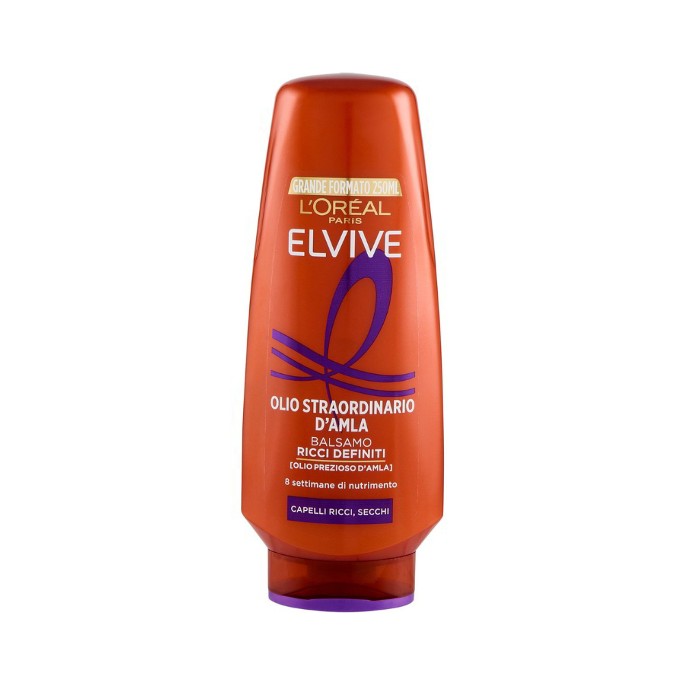 L'OREAL PARIS ELVIVE OLIO STRAORDINARIO D'AMLA BALSAMO CAPELLI RICCI SUBLIMI CAPELLI RICCI - SECCHI 250ml