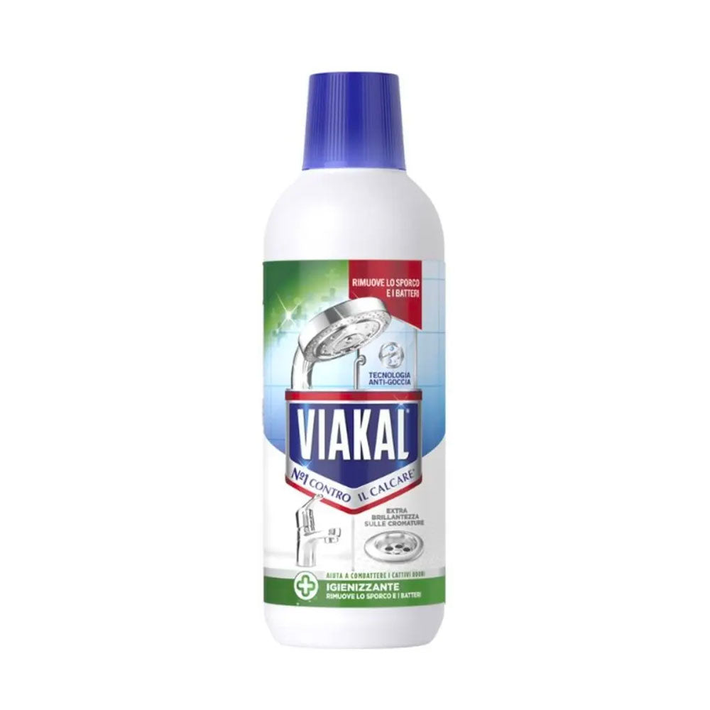 VIAKAL - DETERGENTE LIQUIDO ANTICALCARE - IGIENIZZANTE - 470ML