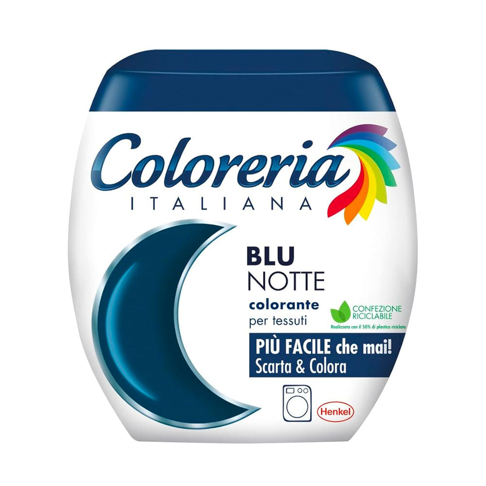 COLORERIA ITALIANA COLORANTE PER TESSUTI BLU NOTTE