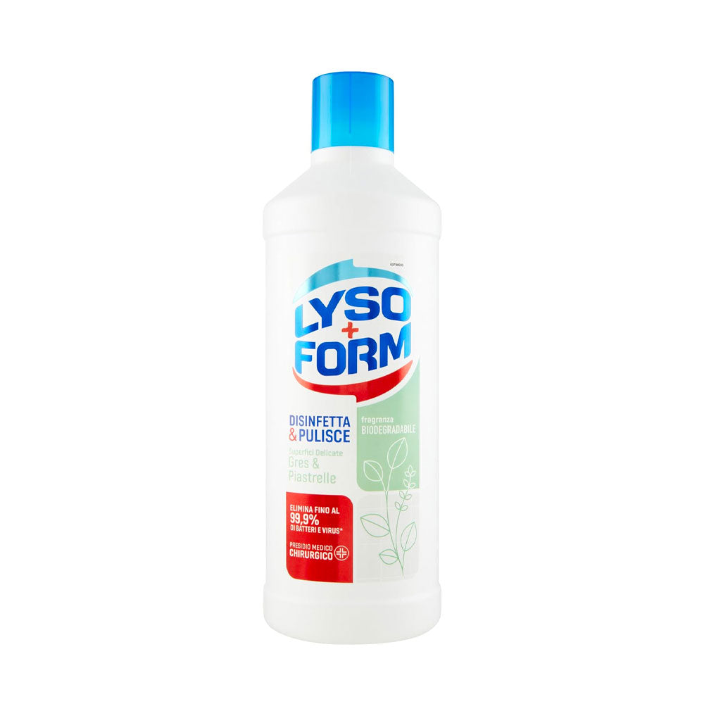 LYSOFORM - DETERGENETE PAVIMENTI GRES E PIASTRELLE BIO - 1,1L