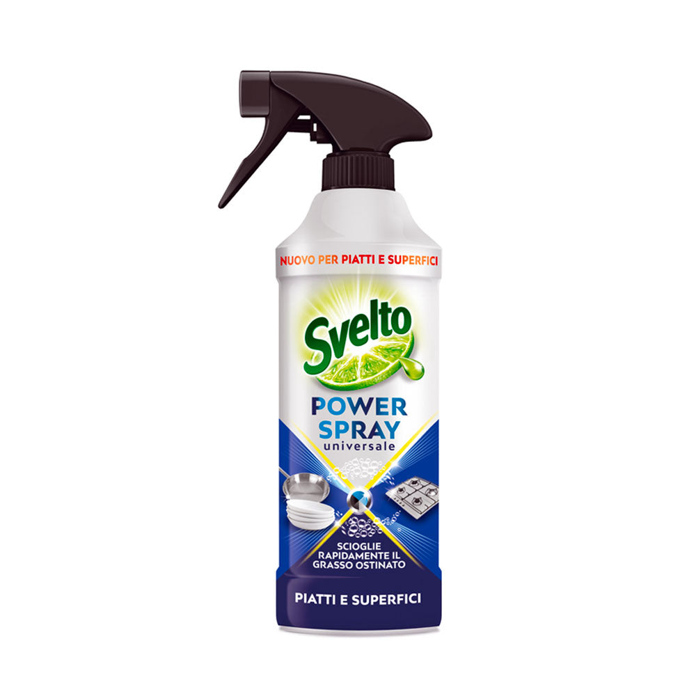 SVELTO - POWER SPRAY - DETERGENTE PIATTI E SUPERFICI