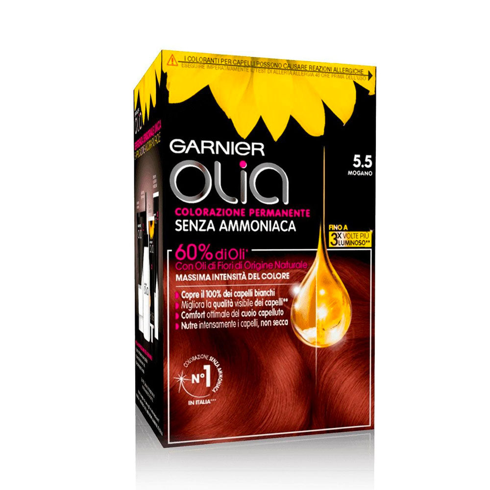 GARNIER - OLIA COLORAZIONE PERMANENTE TINTA CAPELLI - 5.3 BIONDO DORATO