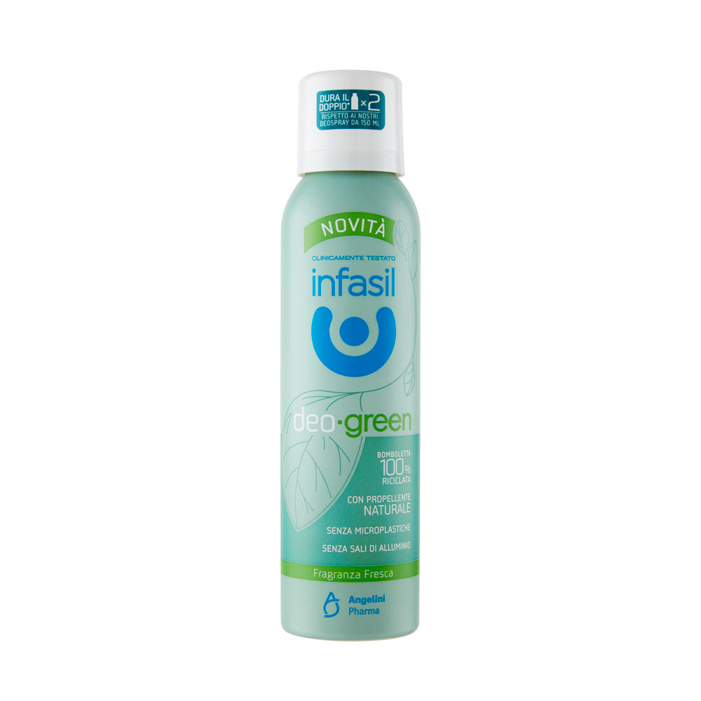 INFASIL - DEO-GREEN DEODORANTE SPRAY FRAGRANZA FRESCA - 125ML