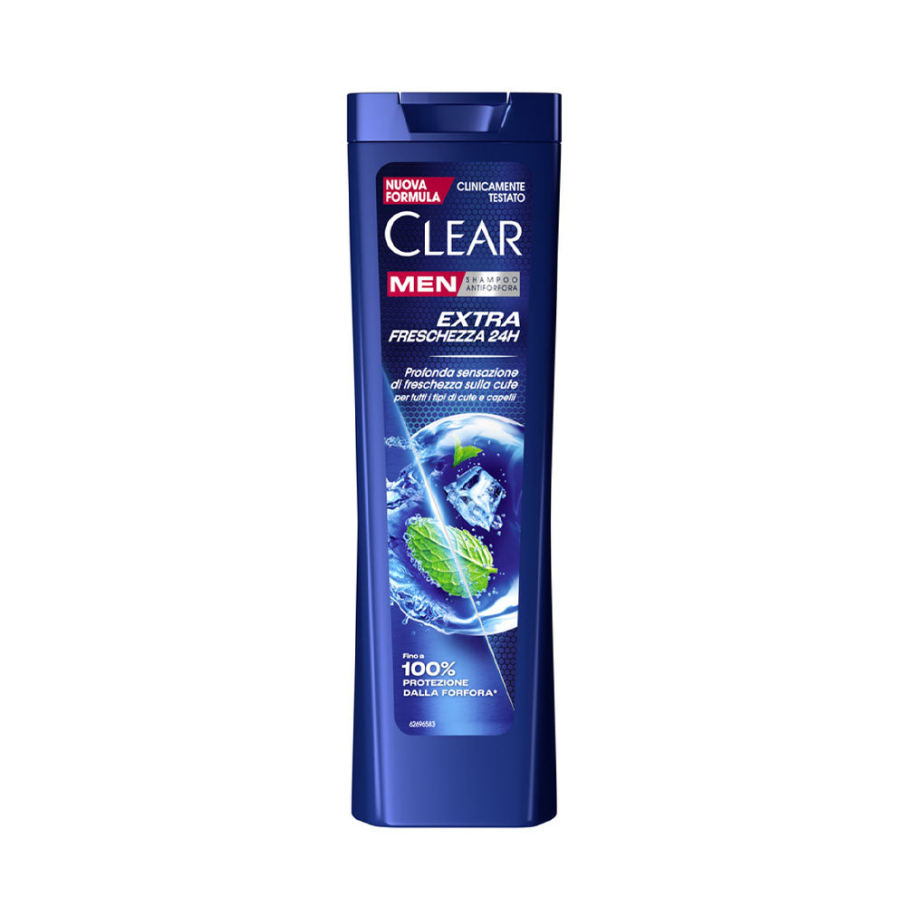 CLEAR - MEN SHAMPOO ANTIFORFORA EXTRA FRESCHEZZA 24h 225ml