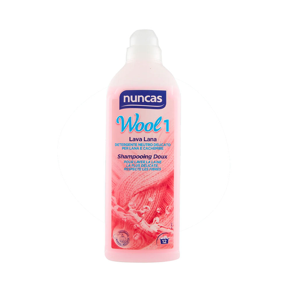 NUNCAS - WOOL 1 DETERGENTE DELICATO LANA E CACHEMIRE - 750ML