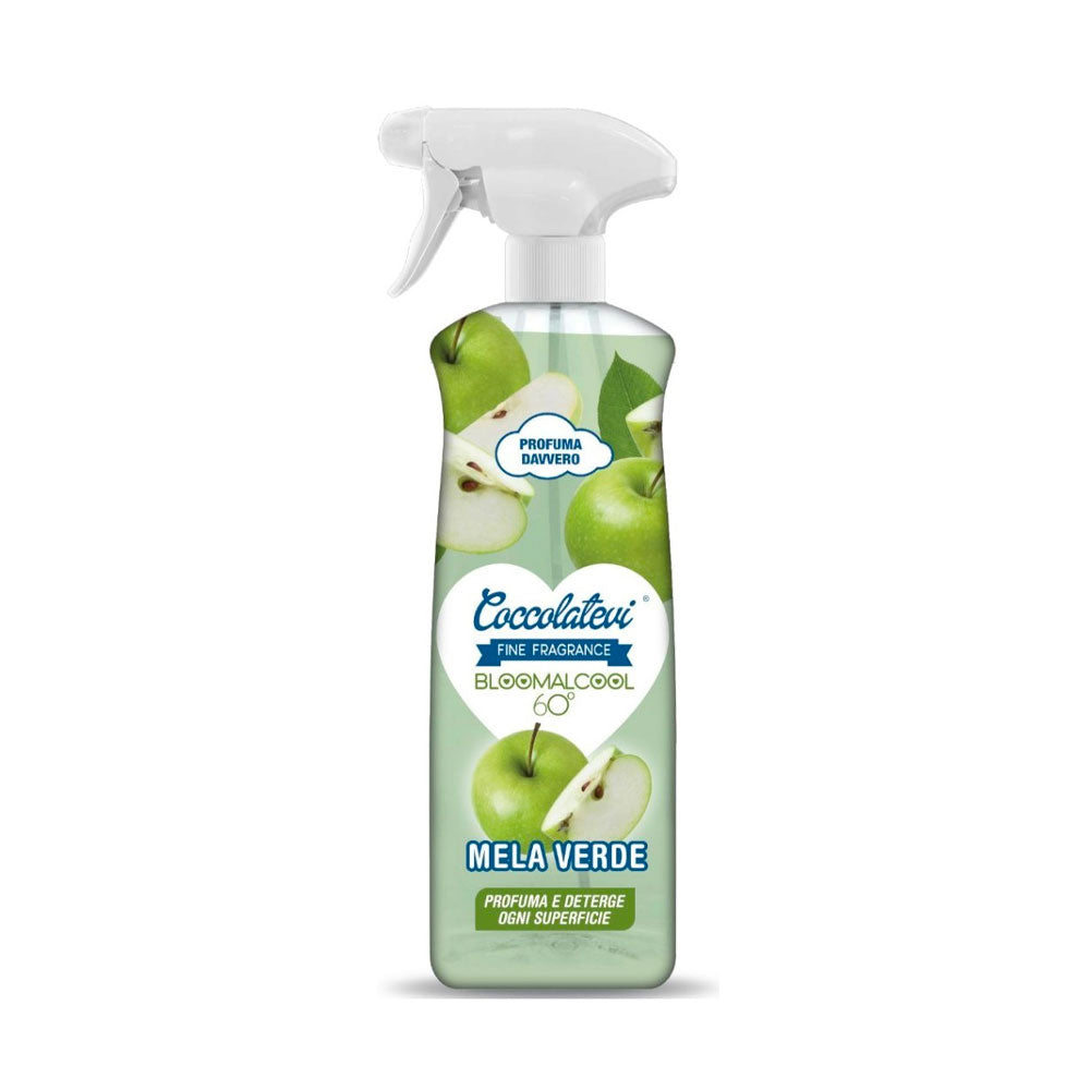 COCCOLATEVI - BLOOMALCOL 60° DETERGENTE PROFUMATORE SPRAY MELA VERDE 750ML