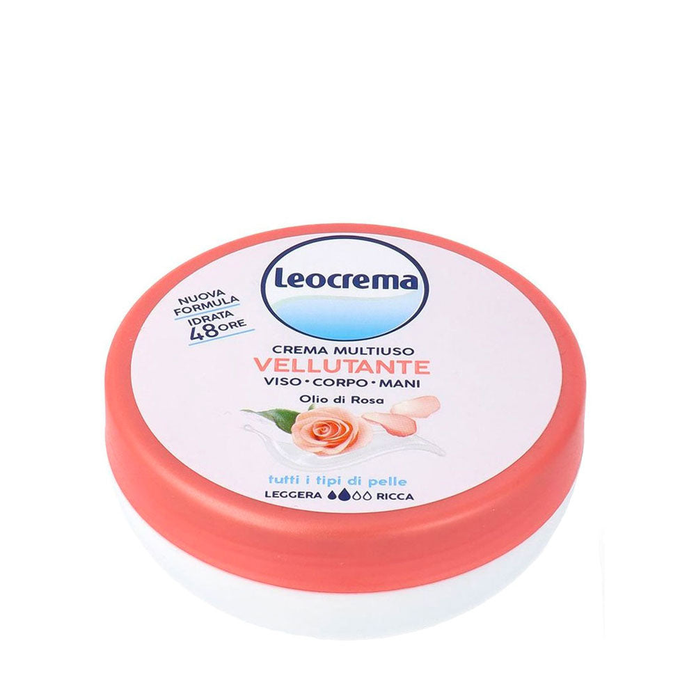 LEOCREMA - CREMA MULTIUSO VELLUTANTE OLIO DI ROSA - 150ML