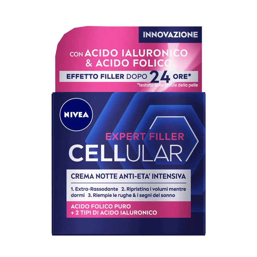 NIVEA - CELLULAR EXPERT FILLER CREMA NOTTE ANTIETA’ INTENSIVA - 50ML