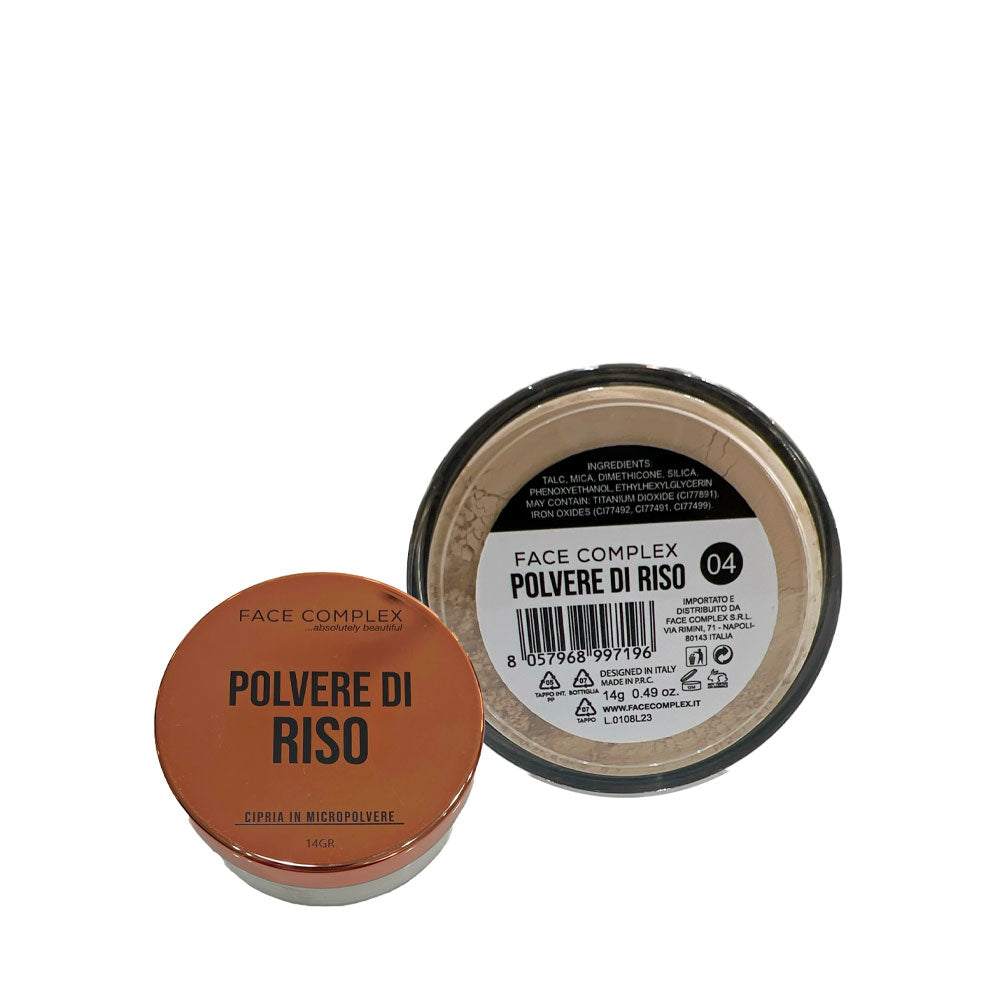 FACE COMPLEX - POLVERE DI RISO CIPRIA IN MICROPOLVERE N.04