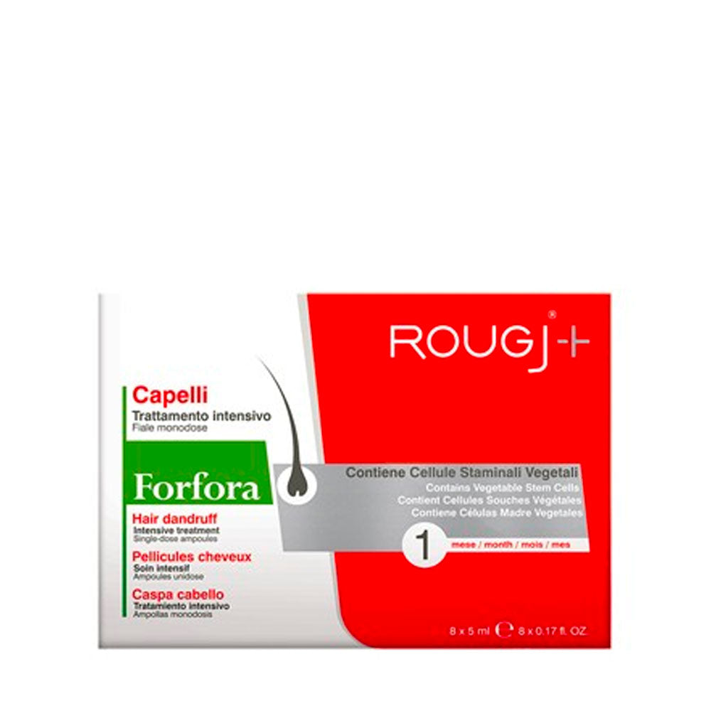 ROUGJ+ FIALE TRATTAMENTO CAPELLI FORFORA ANTI-FORFORA - 24 FIALE DA 5 ML