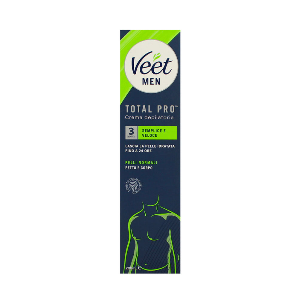 VEET MEN - CREMA DEPILATORIA PETTO E CORPO PELLI NORMALI - 200 ML