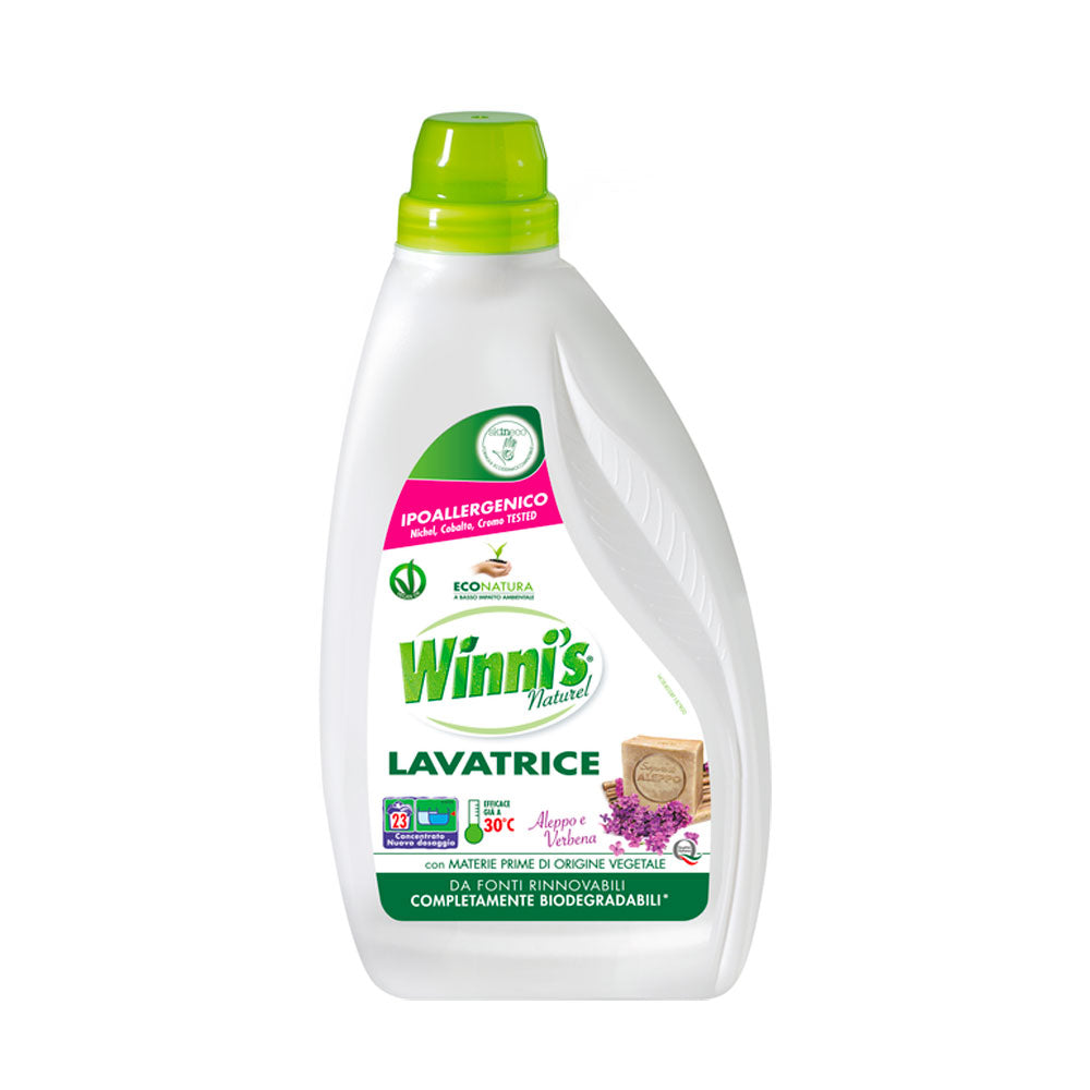 WINNI'S DETERSIVO LAVATRICE - ALEPPO E VERBENA - 23 LAVAGGI