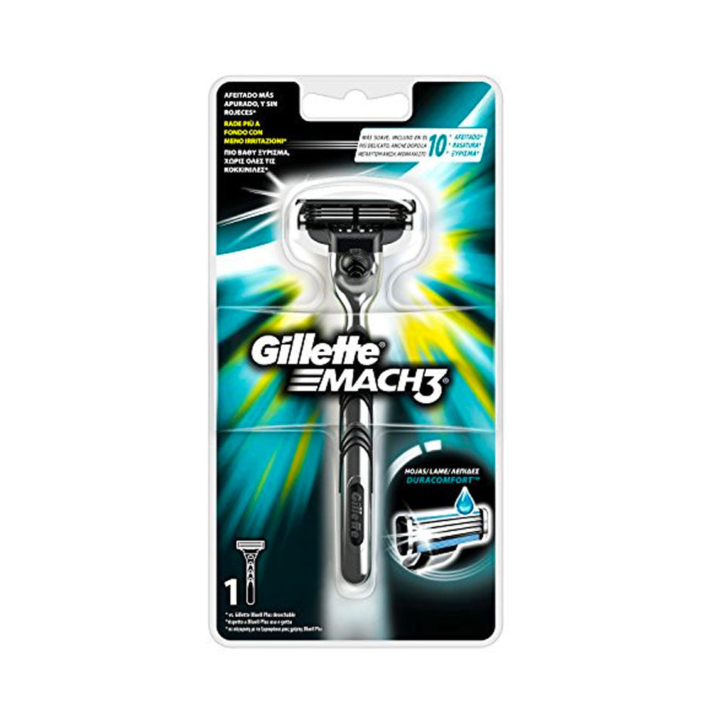 GILLETTE - MACH 3 RASOIO + RICAMBIO
