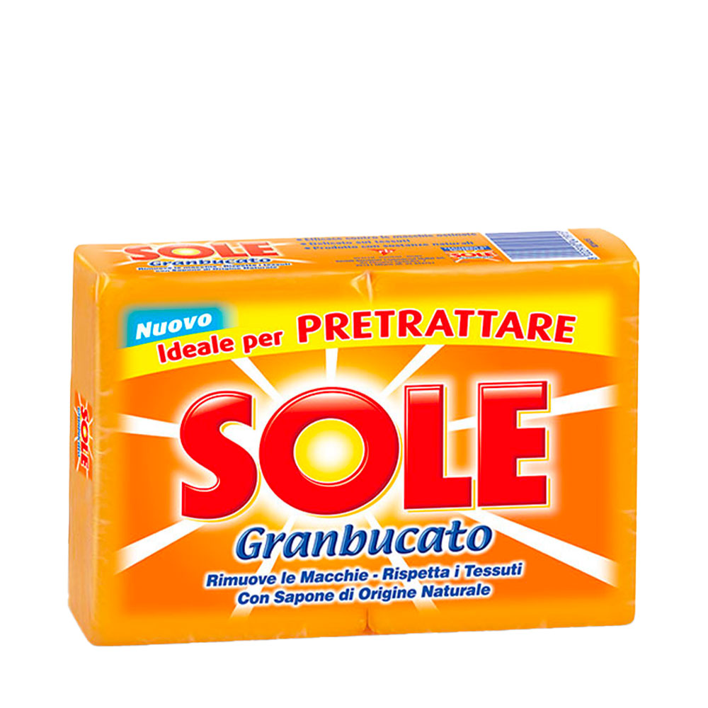SOLE - SAPONE BUCATO GRANBUCATO - 2PZ