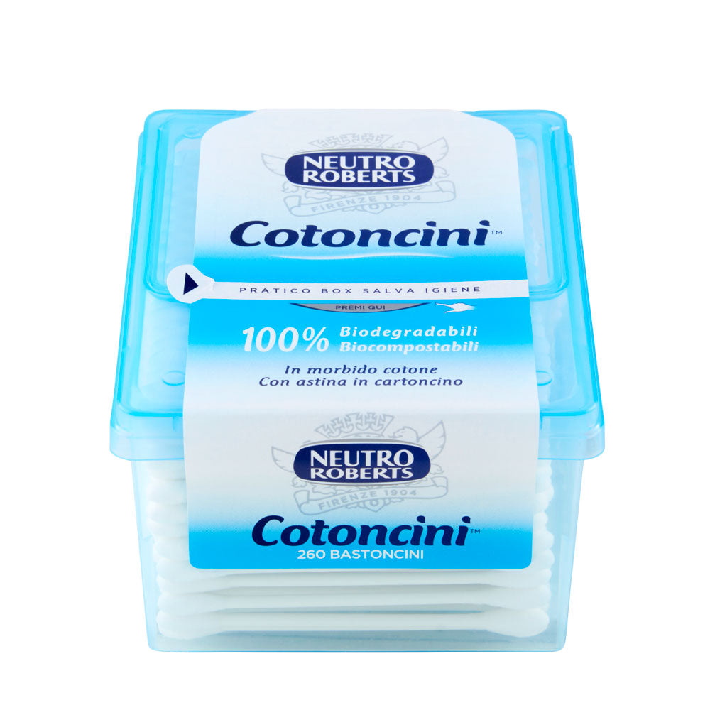 NEUTRO ROBERTS - COTONCINI BASTONCINI COTONATI - 260PZ