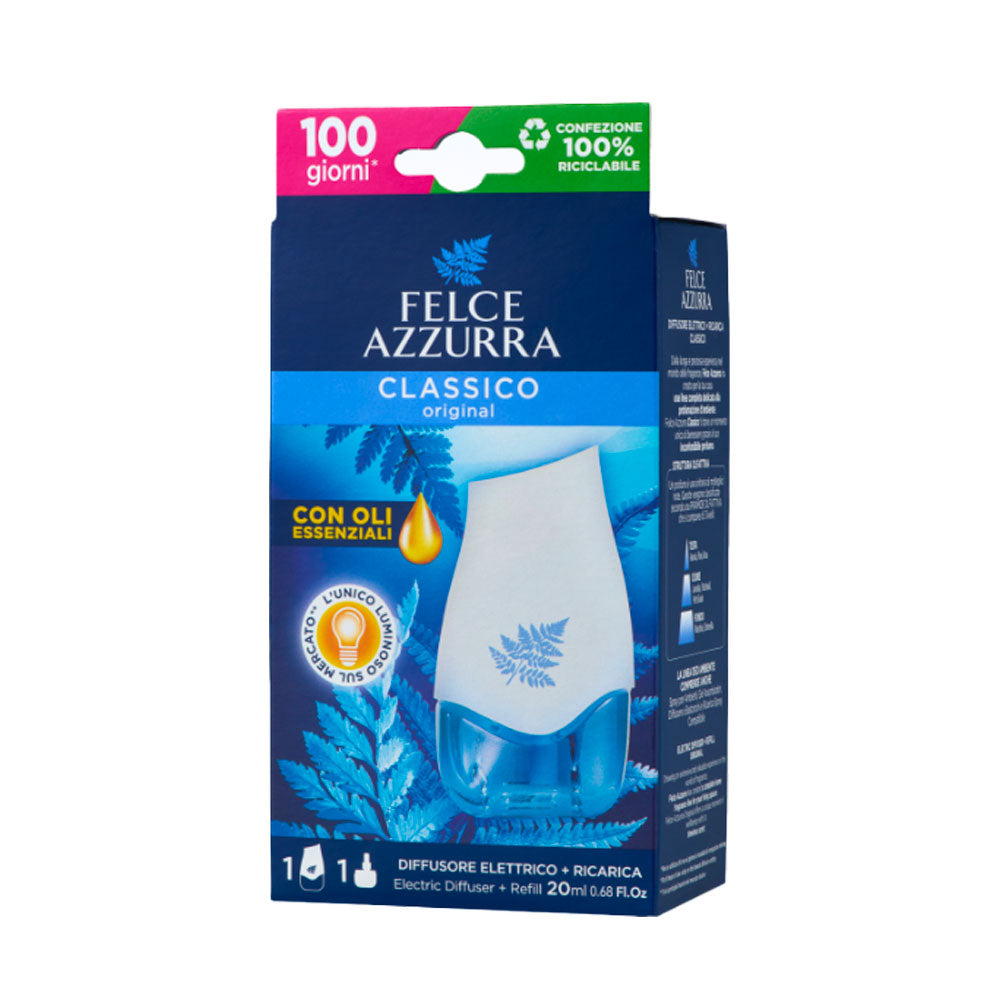 FELCE AZZURRA - ARIA DI CASA DIFFUSORE ELETTRICO BASE + RICARICA CLASSICO ORIGINAL