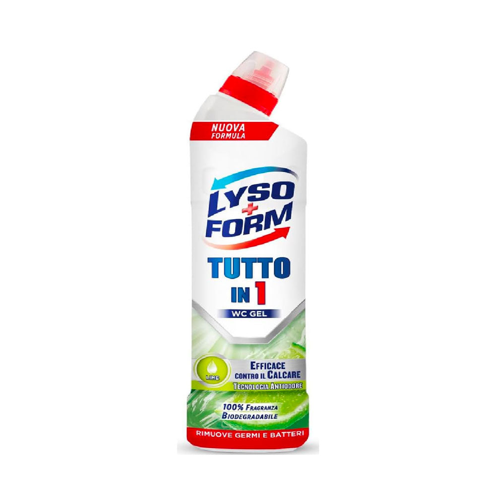 LYSOFORM - TUTTO IN 1 WC GEL LIME - 750ML