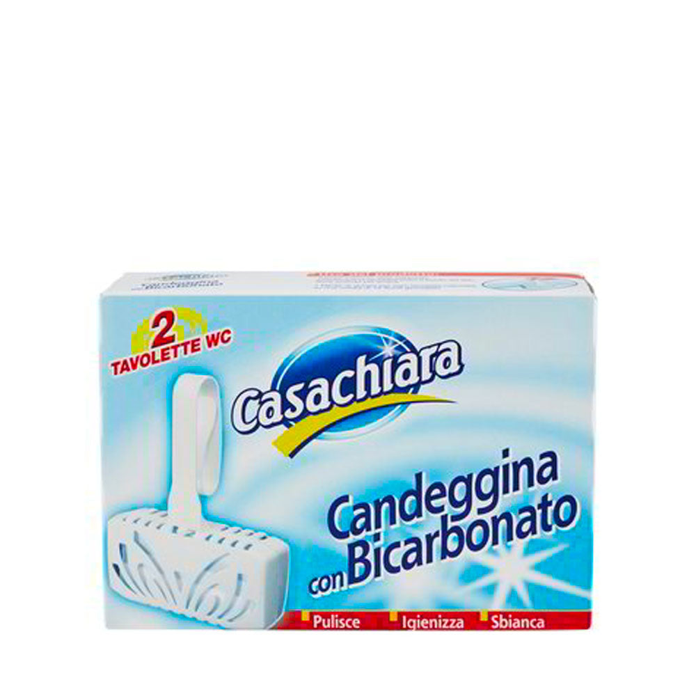 CASACHIARA - TAVOLETTE WC CANDEGGINA CON BICARBONATO 2pz