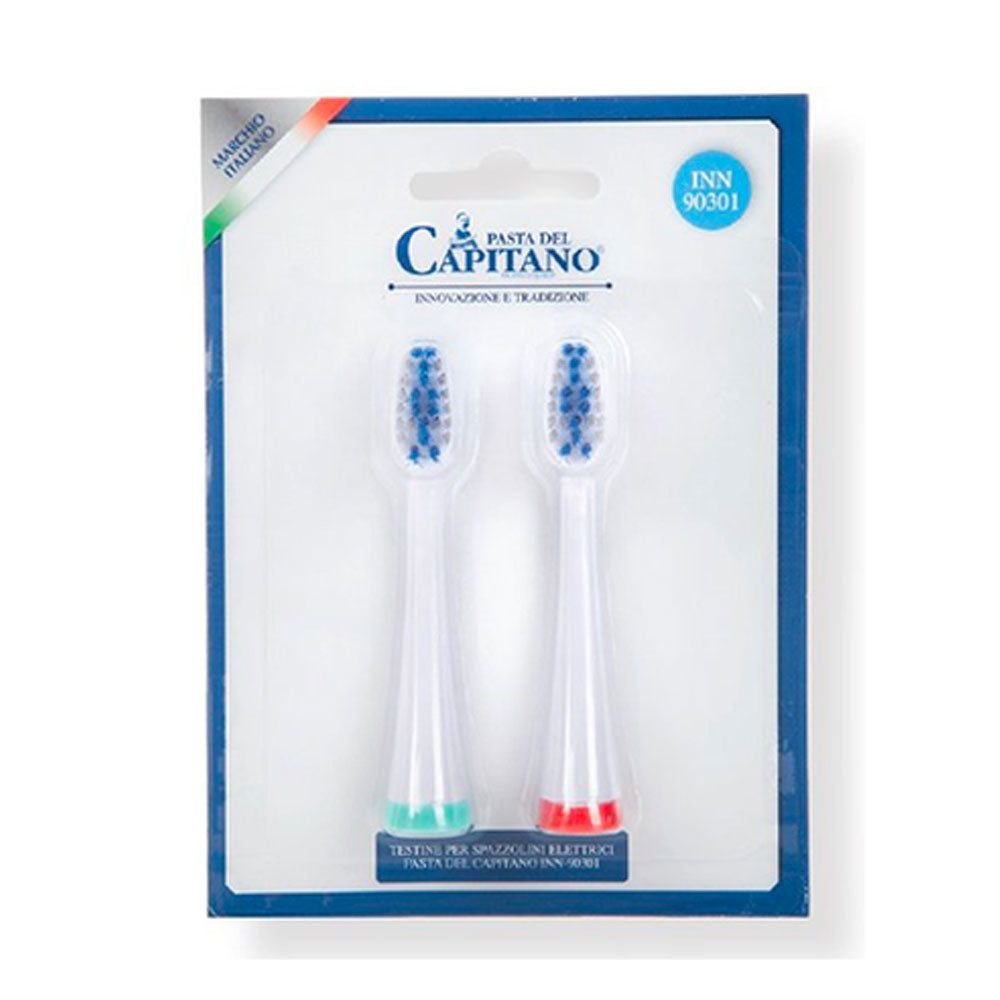 PASTA DEL CAPITANO - RICAMBI SPAZZOLINO ELETTRICO INN-90301 - 2PZ