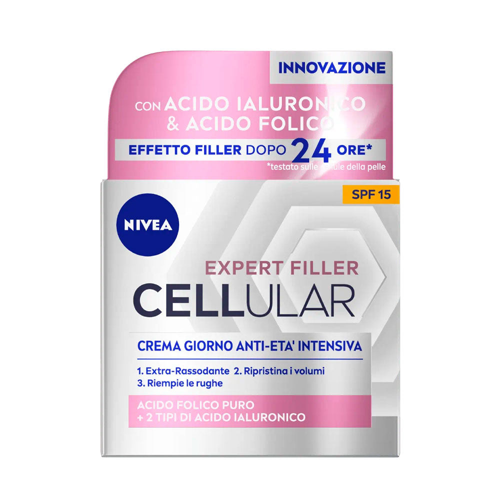 NIVEA - CELLULAR EXPERT FILLER CREMA GIORNO ANTIETA’ INTENSIVA SPF15 - 50ML