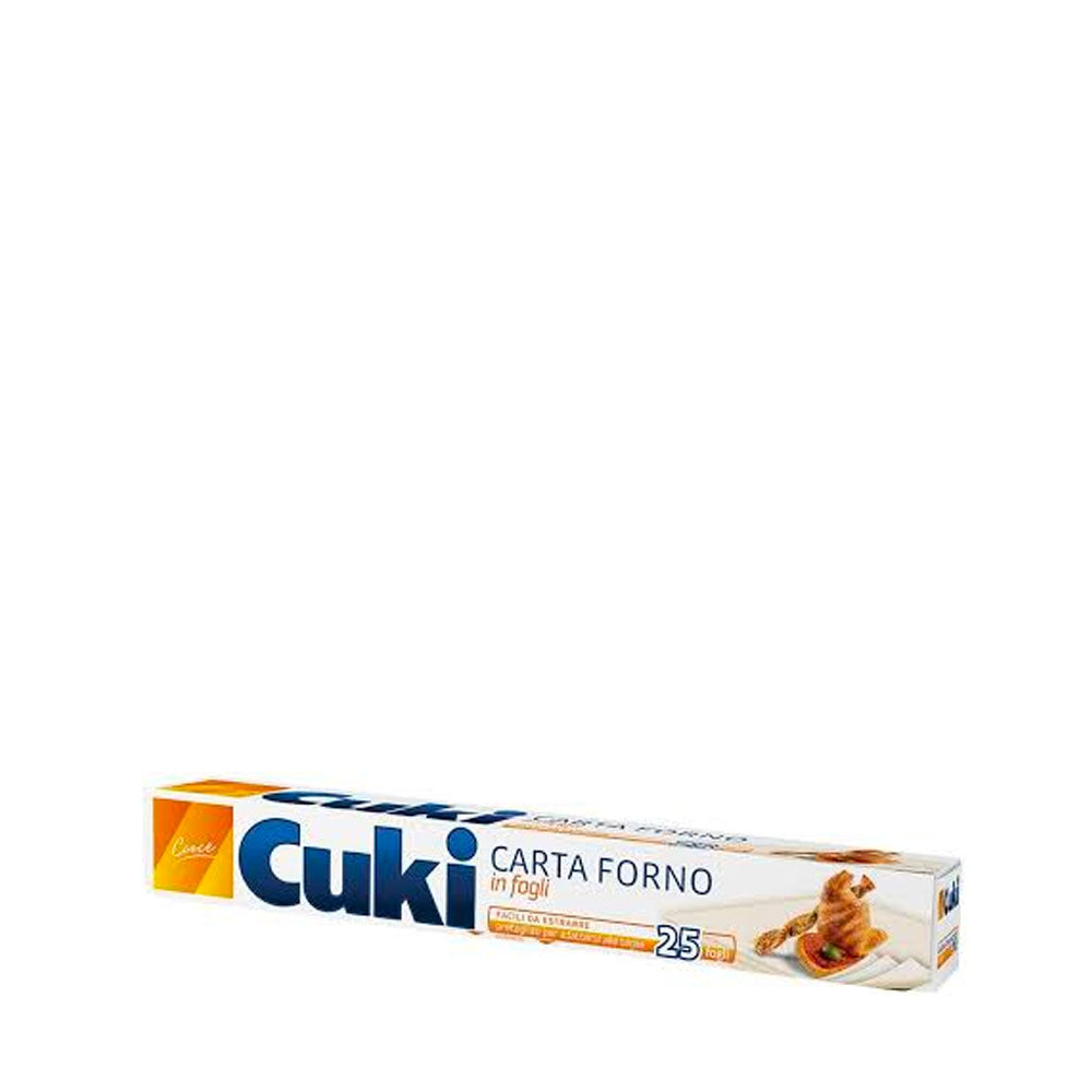 CUKI CUOCE CARTA FORNO IN FOGLI 33x38cm 25pz
