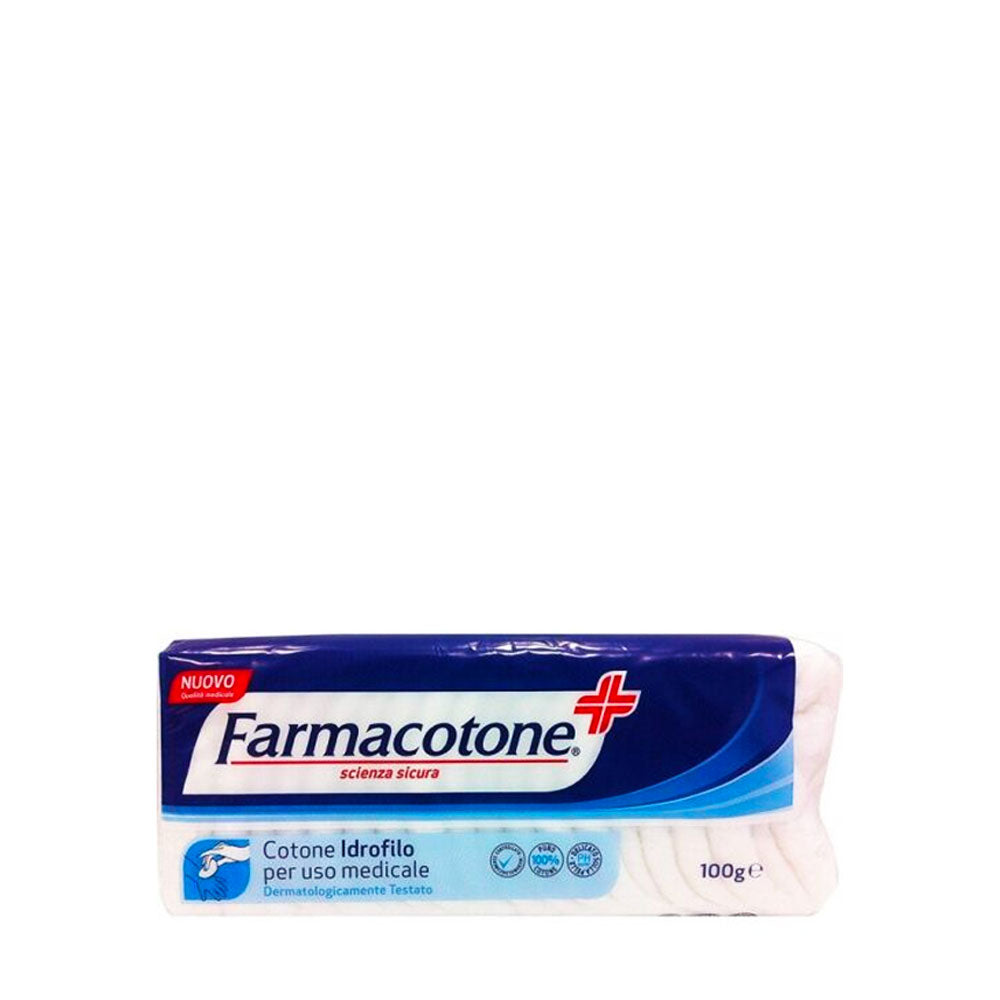 FARMACOTONE - COTONE IDROFILO PER USO MEDICALE - 100G