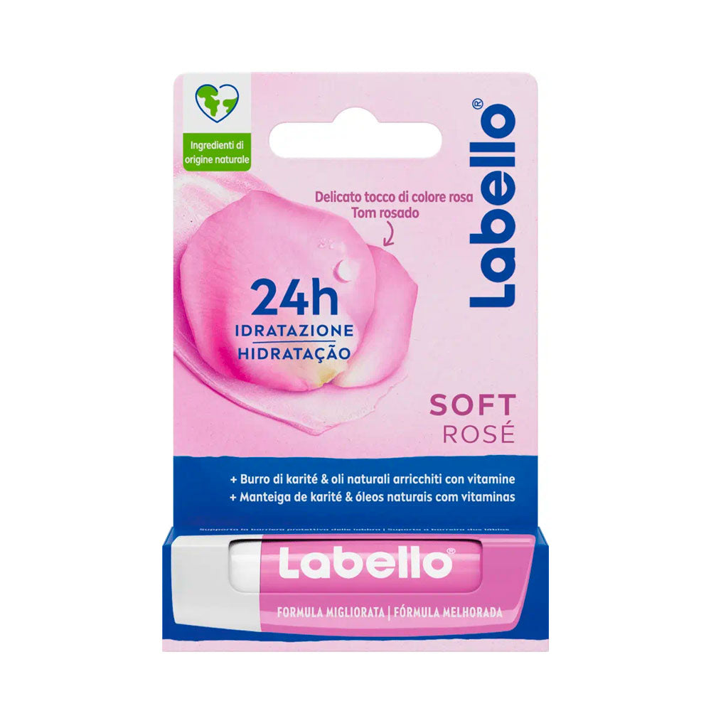 LABELLO - BALSAMO LABBRA BURROCACAO SOFT ROSE' 4,8g