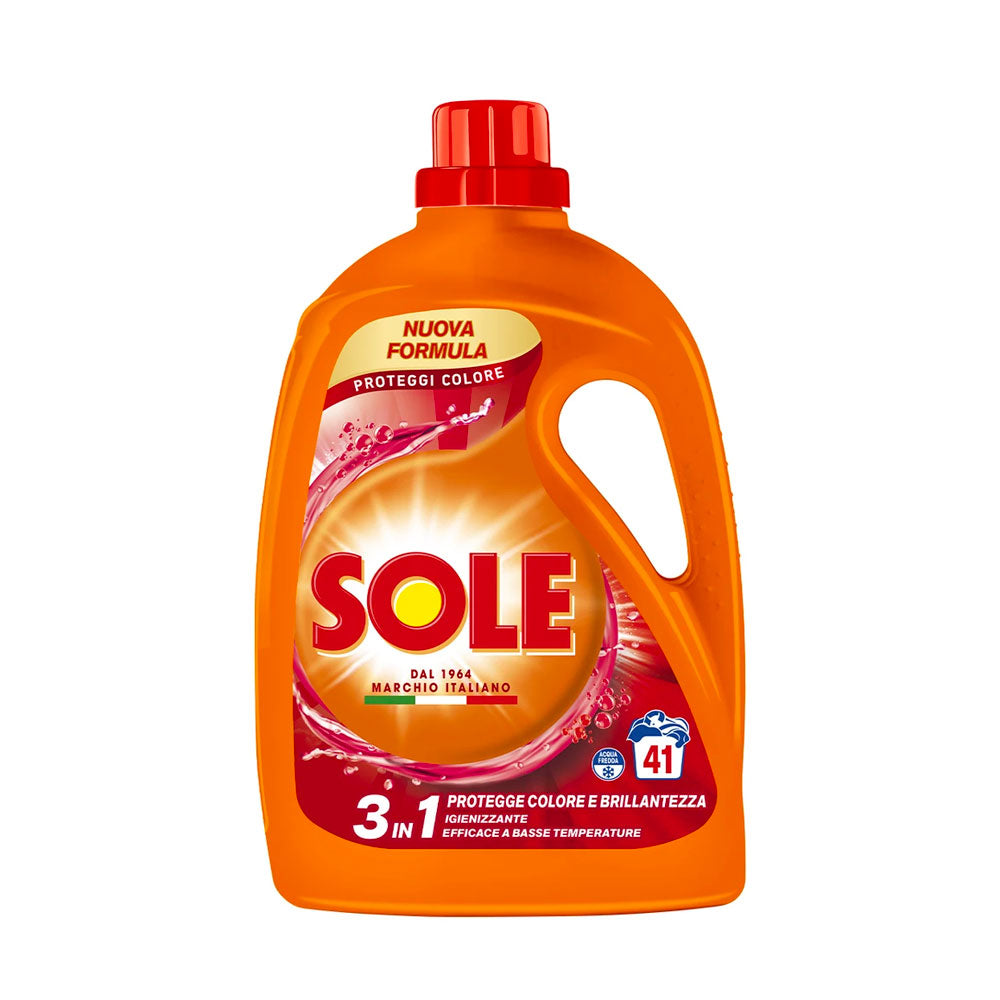 SOLE - DETERSIVO LIQUIDO LAVATRICE PROTEGGI COLORE - 41 LAVAGGI