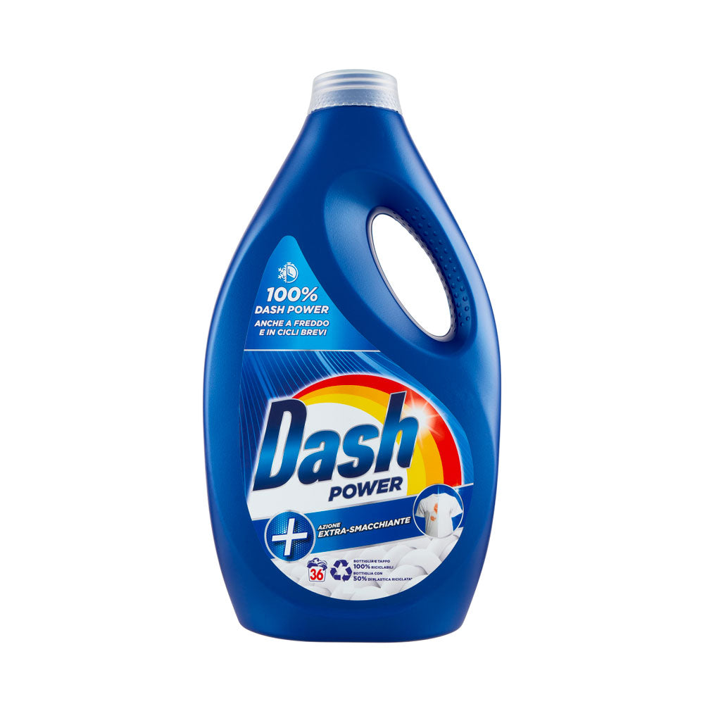 DASH - POWER DETERSIVO LAVATRICE LIQUIDO EXTRA-SMACCHIANTE 36 LAVAGGI