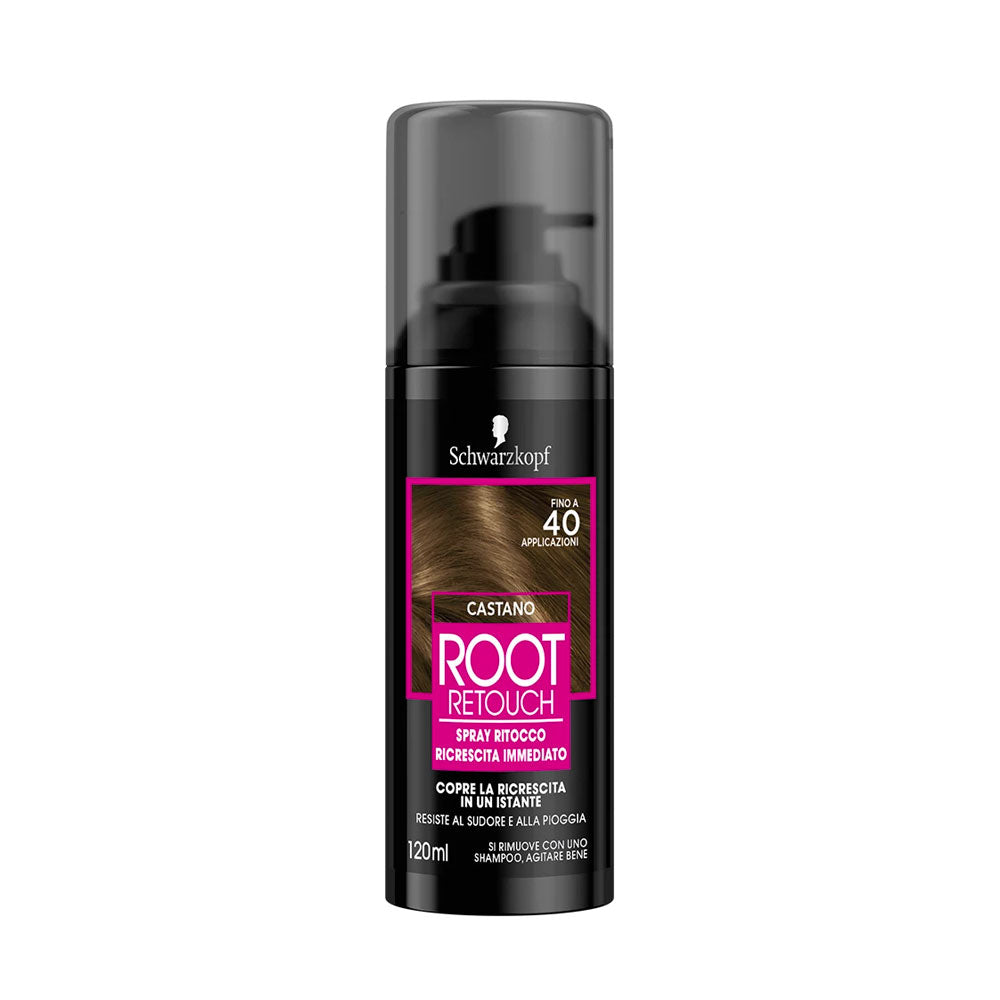 SCHWARZKOPF - PALETTE ROOT RETOUCH RITOCCO RICRESCITA CASTANO - 120ML