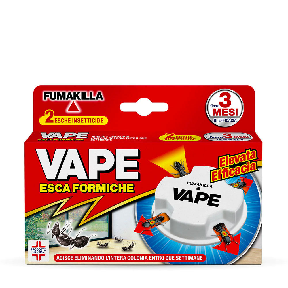FUMAKILLA - VAPE - ESCA FORMICHE - 2PZ