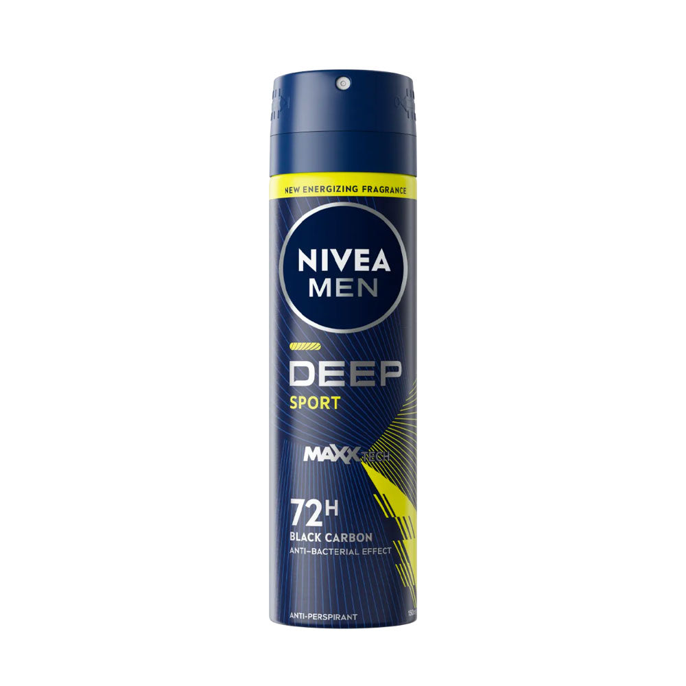 NIVEA - MEN DEODORANTE SPRAY DEEP SPORT 72H - 150ML