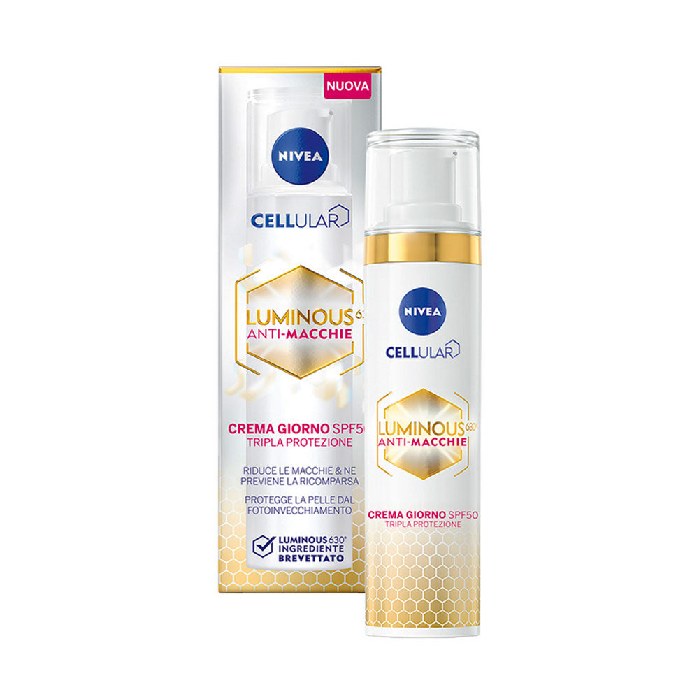 NIVEA - LUMINOUS630 CREMA GIORNO SPF50 VISO ANTI-MACCHIE - 40ML
