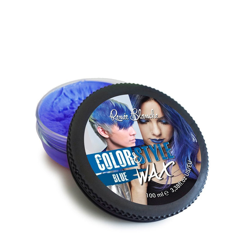 RENEE BLANCHE - COLOR&STYLE WAX CERA PER CAPELLI BLUE (BLU) - 100ML