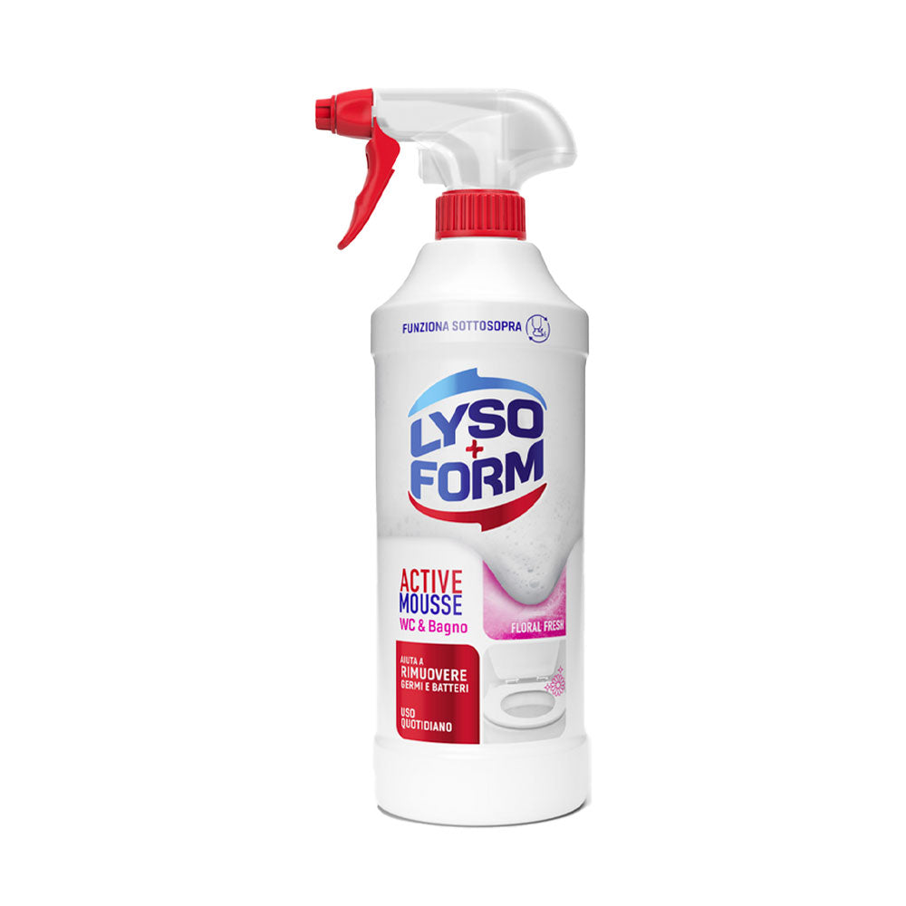 LYSOFORM - WC & BAGNO ACTIVE MOUSSE FLORAL FRESH TRIGGER - 435ML