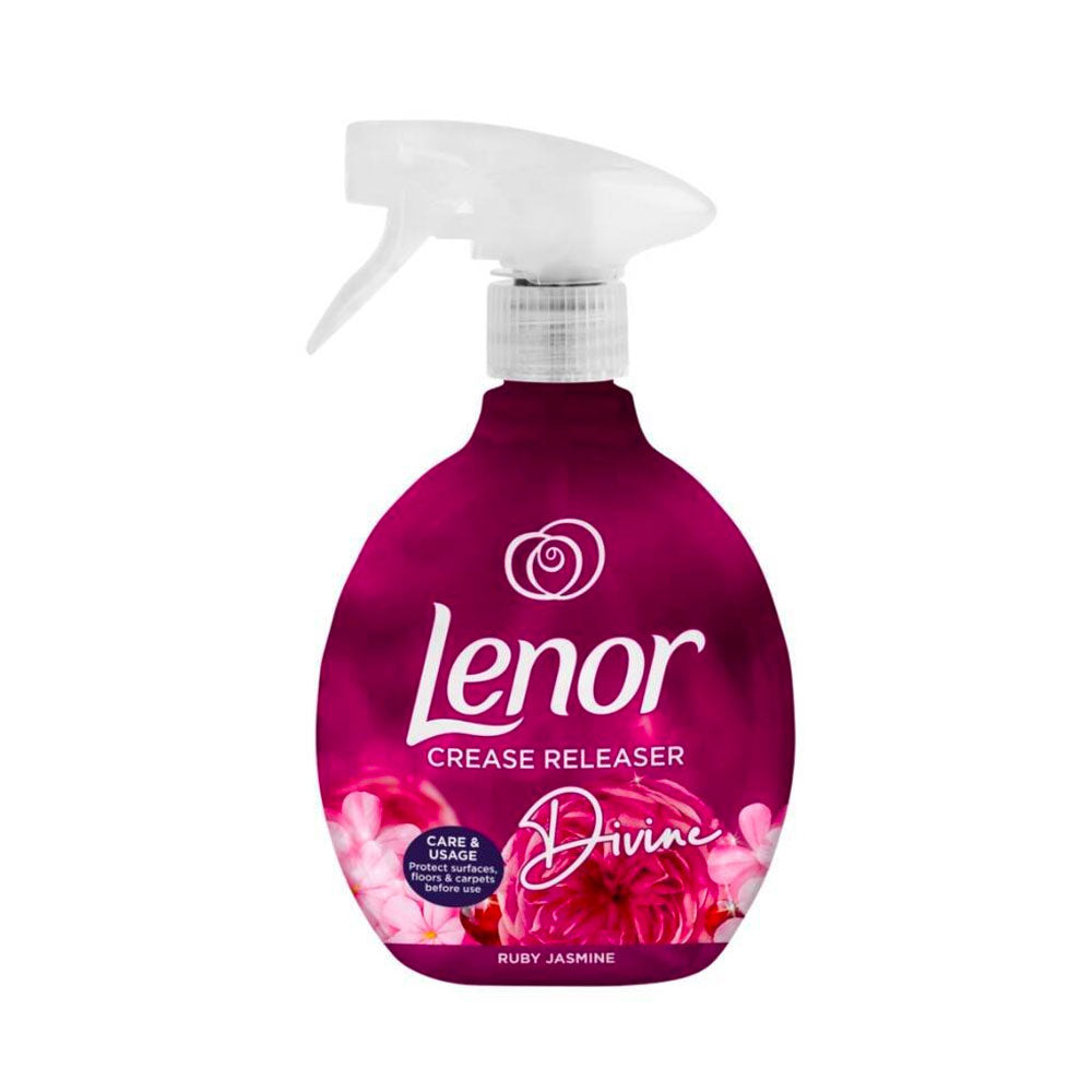 LENOR - CREASE RELEASER SPRAY ANTIPIEGA TESSUTI DIVINE RUBY JASMINE - 500 ML