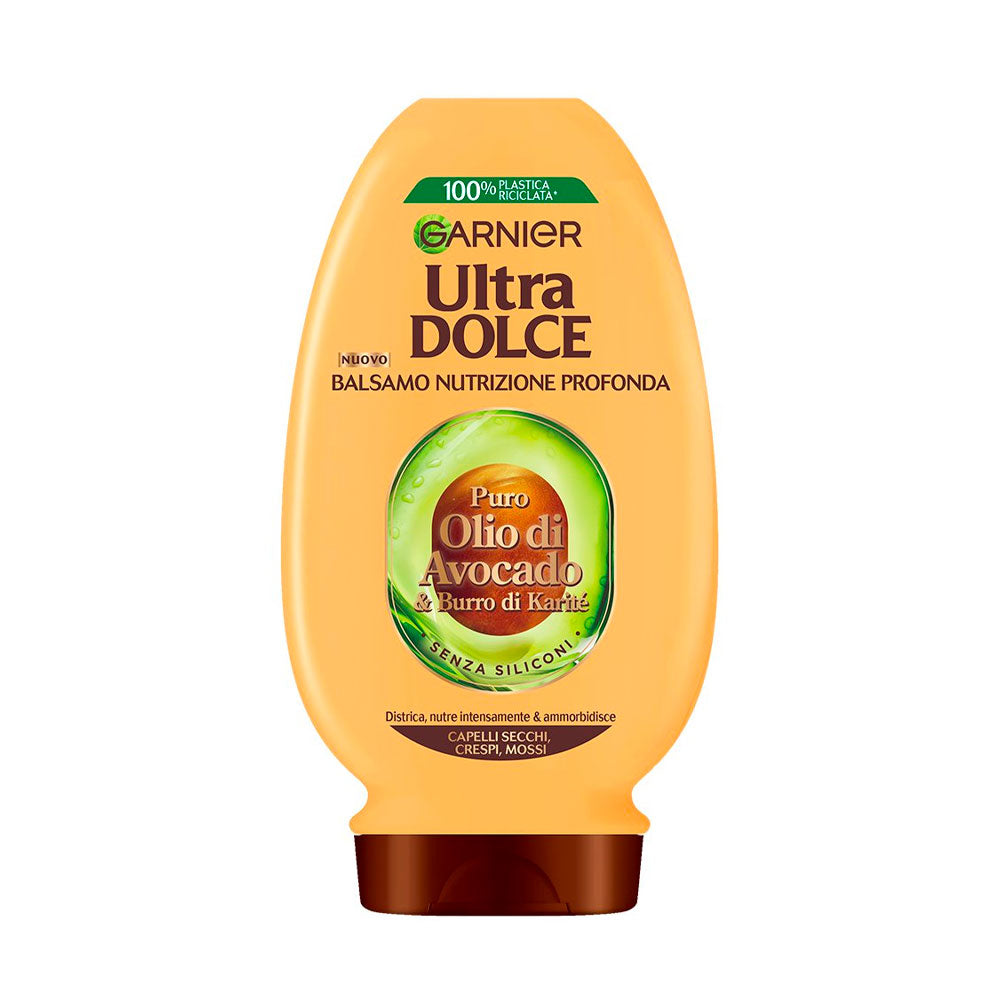 GARNIER - ULTRA DOLCE BALSAMO NUTRIZIONE PROFONDA OLIO DI AVOCADO E BURRO DI KARITE' - 250ML