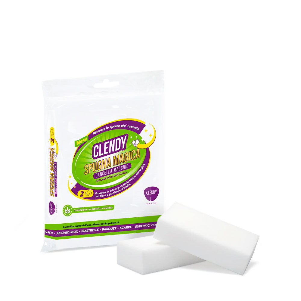CLENDY - SPUGNA MAGICA CANCELLA MACCHIE - 2pz