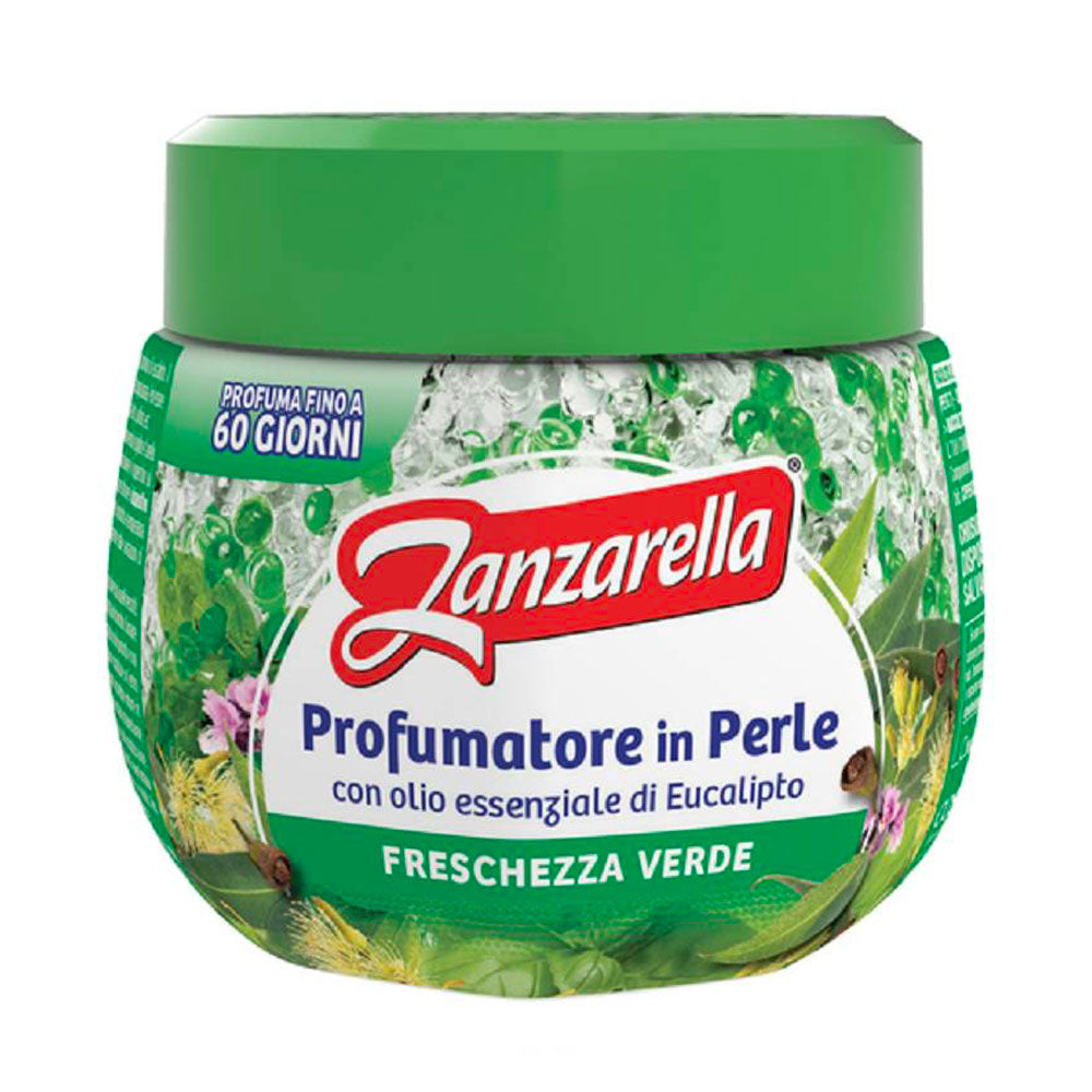 ZANZARELLA PROFUMATORE IN PERLE ANTIPARASSITARIO - FRESCHEZZA VERDE - 170G