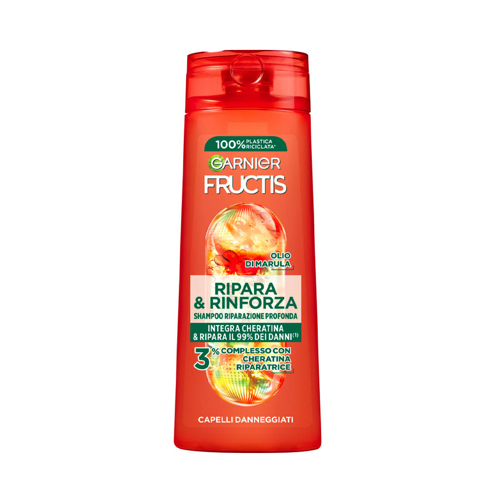 GARNIER - FRUCTIS SHAMPOO RIPARA & RINFORZA CAPELLI DANNEGGIATI - 250ML