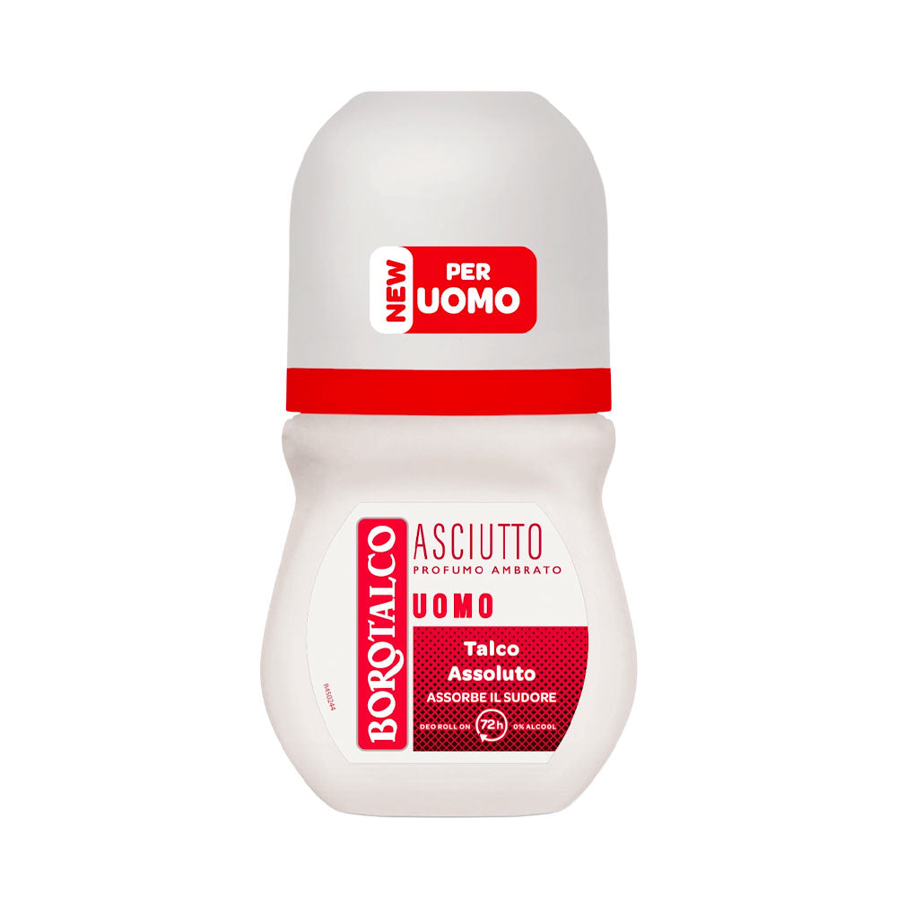 BOROTALCO - UOMO DEODORANTE ROLL ON 48H ASCIUTTO 60ml