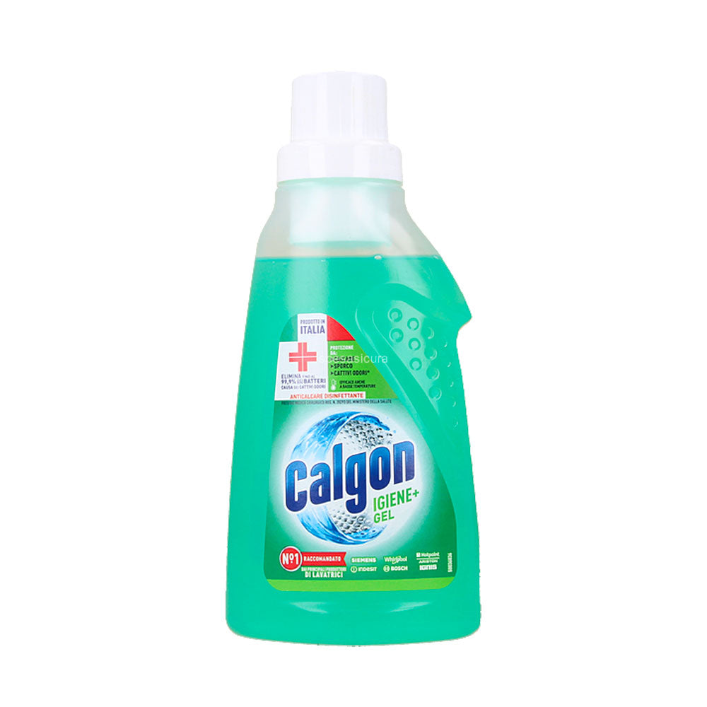 CALGON IGIENE+ GEL DETERGENTE LAVATRICE ANTICALCARE DISINFETTANTE LIQUIDO 500ml